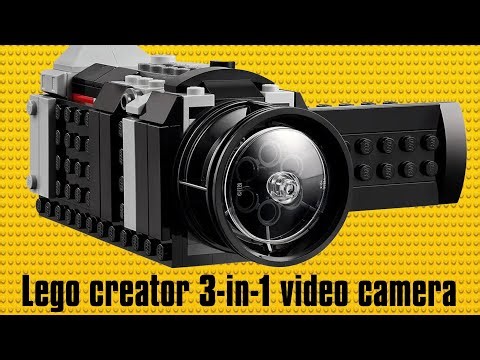 Lego Creator 3-in-1 Video Camera speed build