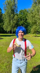 Banana Slip Prank on the Dino! 🍌 🦖 #123go | 123 GO