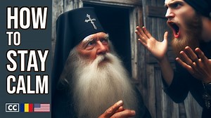 In this rare audio recording from the mid-80s, Saint Porphyrios of Kavsokalyvia ( 2 December 1991) shares his wisdom on maintaining inner peace amidst a delicate situation. #christian #orthodox #porphyrios Audio source: balanthsberoia (https://www.youtube.com/watch?v=2SnrqF9VpRI) This video has English and Romanian subtitles. Press the CC button to switch them on or off. Watch this quick-guide on how to turn on captions on your mobile device: https://youtu.be/if7eELuaYtI Read the full English tr
