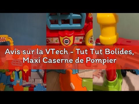 Avis sur la VTech - Tut Tut Bolides, Maxi Caserne de Pompiers avec Camion Louis SOS Incendie, Circui