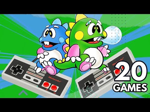 📺 20 Nintendo NES games that are 👍🏼 BETTER with 2 PLAYERS | What did you prefer 🚹 or 🚹🚹 ❓