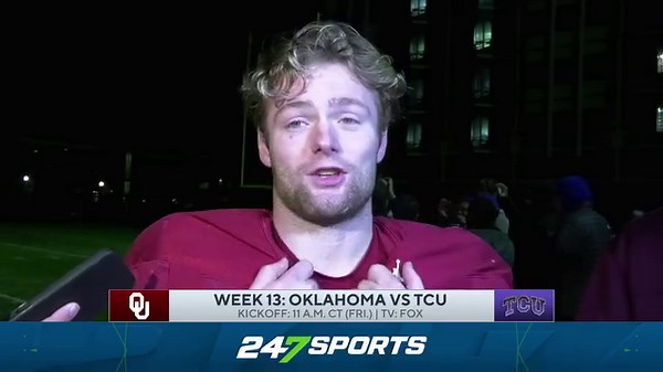 Drake Stoops spoke after practice on Monday about being selected as a permanent captain this week ahead of his final home game: “It’s a great honor, it meant a lot to me…I’m just happy I can represent the team the best I can.” Friday will be one last go for Stoops at Owen Field. | Oklahoma Sooners on 247Sports