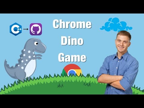 Chrome Dino Game | C++ Complete Project with Source Code | Urdu/Hindi