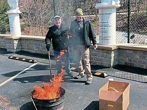 How Ash Wednesday ashes are made