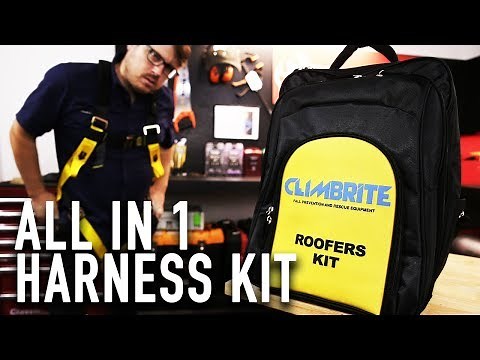 All in one - Roofers Safety Harness Kit from Climbrite - A closer look