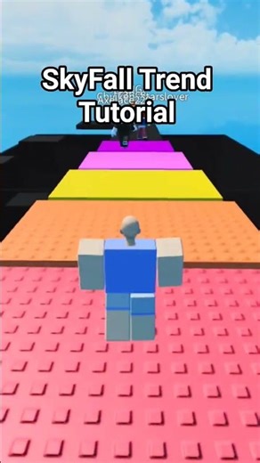 SkyFall Trend Tutorial Roblox #robloxshorts #roblox #games #trending