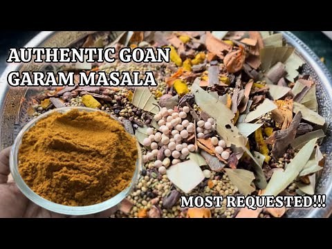 Authentic Goan Garam Masala Recipe #goanrecipe #goangarammasala