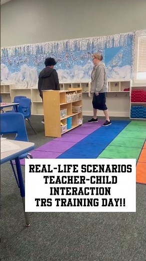 What is Teacher-Child Interactions?Watch this TRS training with a real-life scenario!#childcare#help