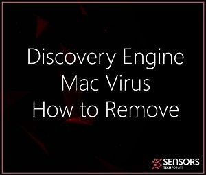 Macでのディスカバリーエンジンウイルス - それを削除する方法 [無料の説明]