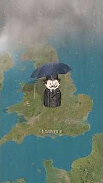 Why UK Weather is So Unpredictable 🇬🇧 The Rainiest Country? 🤯