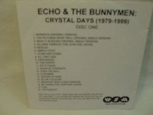Echo & The Bunnymen - Crystal Days (1979-1999) Disc One