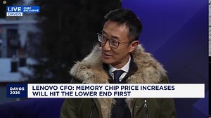 Lenovo CFO: Major demand to push memory chip prices higher short-term