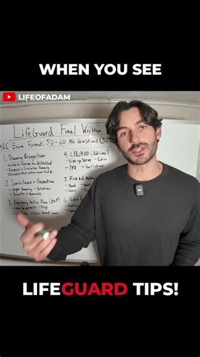 Study Guide Lifeguard Final Written Test #lifeguard #swim #lifeguards