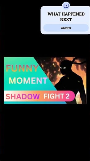 If shadow is crazy 🤣 #shadowfight2