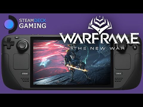 Steam Deck Gameplay - Warframe - 60 FPS Super Smooth