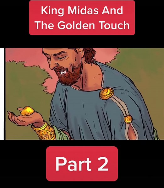La Historia de King Midas y su Tacto Dorado