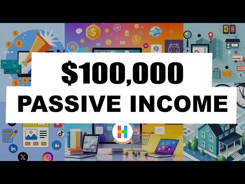 5 PASSIVE INCOME IDEAS : HOW TO MAKE $100,000 WITHOUT QUITTING YOUR JOB