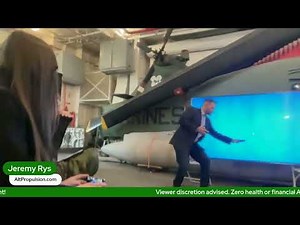 Sky Watchers Presentation, on Board an Air Craft Carrier. AlienScientist Jeremy Rys on Site!