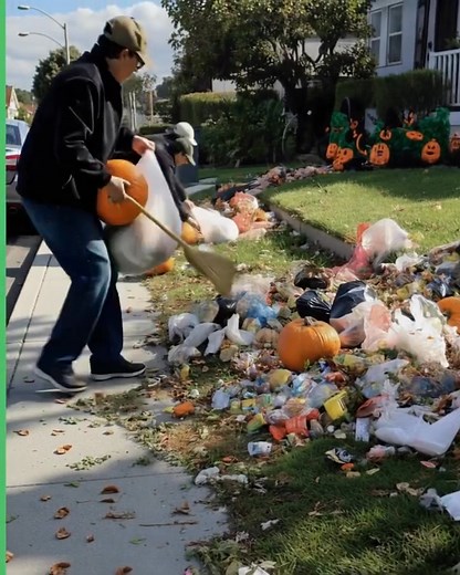 2.8K views | Someone DESTROYED my Halloween decorations overnight — and I was SHOCKED when I found out who. Our pumpkins were smashed, the ghost torn, and garlands ripped — everything looked like trash. Then I spotted a silver leaf-shaped hairpin in the grass. I knew immediately who had done it. Only ONE person had a motive. I went straight to her. (check in the first comment) | Muscle Cars | Facebook