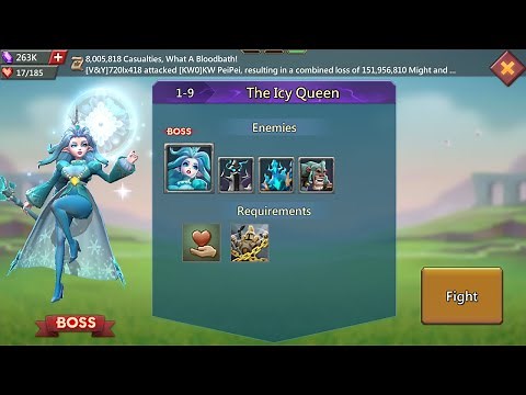 Lords Mobile F2P Challenge Stage 1-9