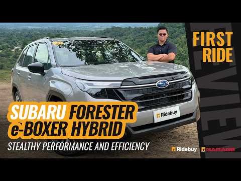 FIRST RIDE Review of the Subaru Forester e-BOXER Hybrid