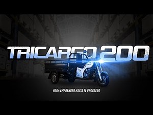 Conoce el Tricargo 200, para emprender hacia el progreso