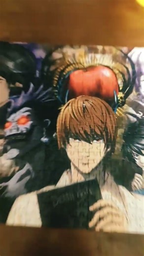 my grandad got me A Death note puzze! 500 pieces