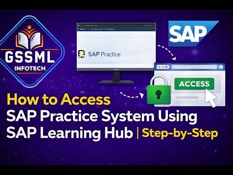 How to Access SAP Practice System Using SAP Learning Hub | Step-by-Step