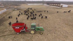3.8K views · 50 reactions | Located in Mexico, Missouri the Willer & Ekern Farms uses a Jaylor 5425 to feed their 300 head Cow/Calf operation. Brandt talks about the hay that he's saved and the ability to balance the ration to get the best performance. For more information on the 5425 or other TMR Mixers visit our website. | Jaylor | Facebook