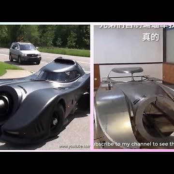 Build your own Batman supercar. Homemade The Keaton BatMobile (P1)