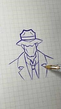 How to Draw The Question 🎩 | DC Comics Drawing Tutorial