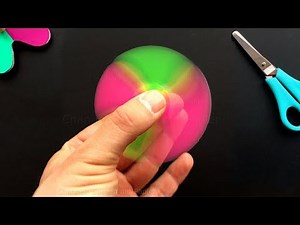 Fidget Spinner selber bauen - Ohne Kugellager: DIY Fidget Spinner basteln mit Papier - Origami