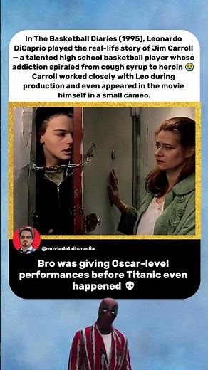 Leonardo DiCaprio Was Already Acting on Another Level 😭 | The Basketball Diaries (1995)