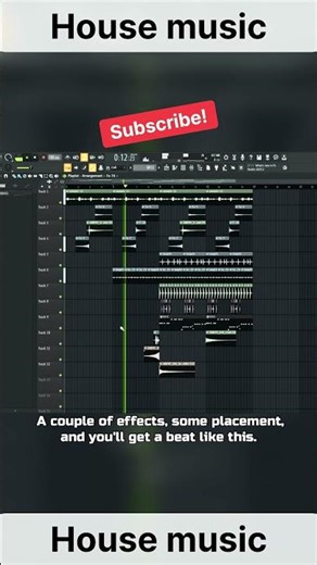 How to make House beats | Club beats | Tutuorial