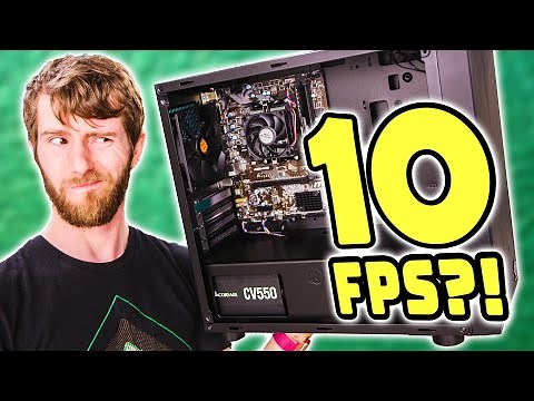 We made the SLOWEST BRAND NEW PC!