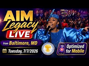 COGIC | AIM 2026 | TUESDAY Evening Service LIVE!📱