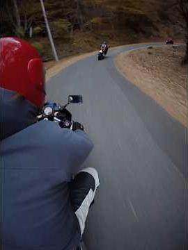 近所のワインディングロード4時半でもう暗い😂#fz400r #gsxr1100 #monster1100 #multistrada1200 2025,11,15