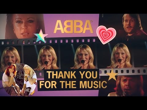 ABBA - Thank You For The Music (Official Lyric Video)