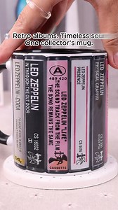 76K views · 5.7K reactions | All my years of brewing led to this! Our retro Led Zeppelin albums cassettes accent mug delivers mystical rock vibes with every cup. Get yours today! Check out our collection for your favourite artists: https://mtervodesign.com/collections/retro-music-cassette-collection | MTervoDesign | Facebook