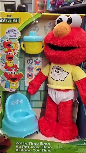 Elmo potty time #sesamestreet #elmo #satisfying #shortsfeed