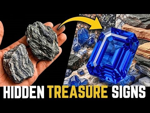 If You See These 3 Rock Signs, Don't Walk Away—Diamonds, Rubies & Sapphires Hide There
