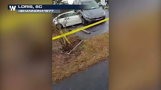 Another twister?! An EF1 tornado touched down in Loris, South Carolina earlier in the afternoon today. No injuries reported but some of the damage can be seen in this high school parking lot. #scwx | WeatherNation