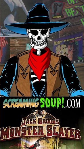 JACK BROOKS: MONSTER SLAYER - SCREAMING SOUP! HORROR HOST MOVIE REVIEW