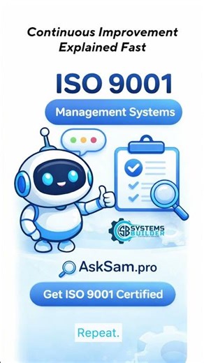 Continuous Improvement Explained Fast /AskSam.pro / ISO 9001