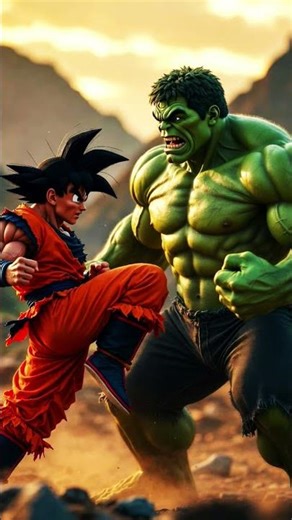goku vs Halk