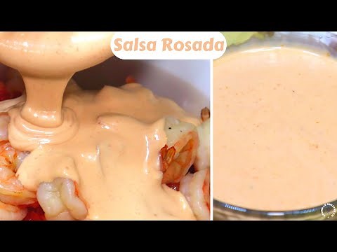 Como Hacer "Salsa Rosada" | How to Make "Salsa Rosada" (Pink Sauce)