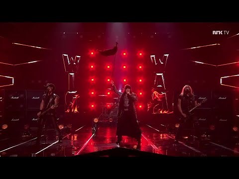 Wig Wam - Never Say Die/In My Dreams/Do Ya Wanna Taste It (live, MGP 2022. Peacemaker Soundtrack)