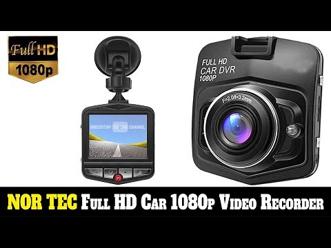 Camera Dash Cam 120° Full HD 1080p Car DVR NorTec