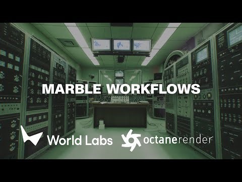 Creating Multi-World Workflows Using Marble with Octane