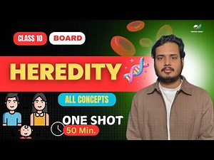 Heredity Class 10 Biology: One-Shot Full Chapter in Under 50 Minutes | CBSE Board Exam Prep